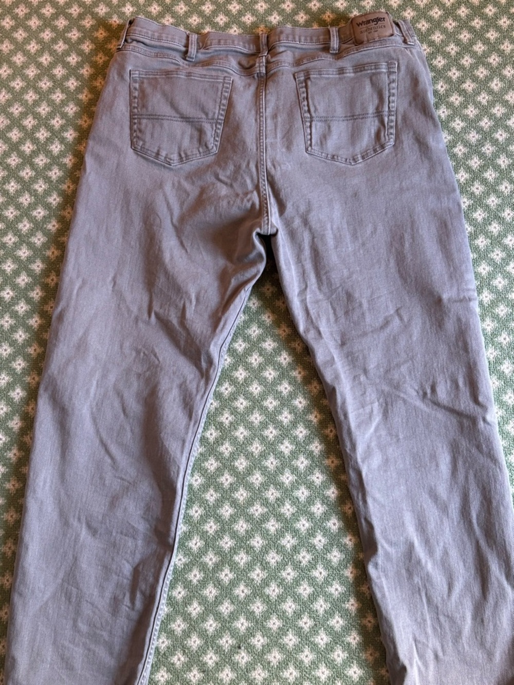 Wrangler Gray Casual Jeans with Label Detail